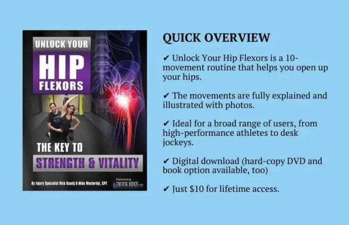 unlock your hip flexors overview